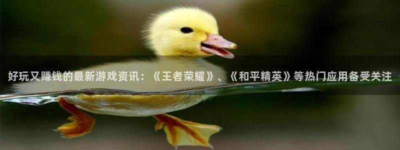 极悦娱乐4开户：好玩又赚钱的最新游戏资讯：《王者荣耀》、《和