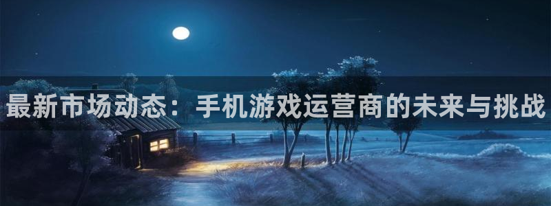 极悦娱乐4主管：最新市场动态：手机游戏运营商的未来与挑战